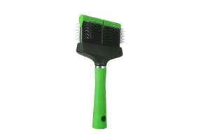 Flexibele borstel slicker groen dubbel TRITRA €19,95 Flexibele borstel slicker groen dubbel TRITRA